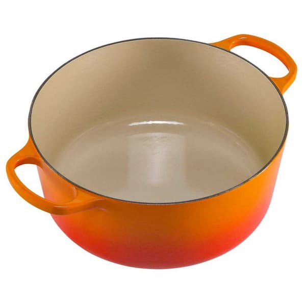 Le Creuset Kastrull Signature 28 Cm Guld