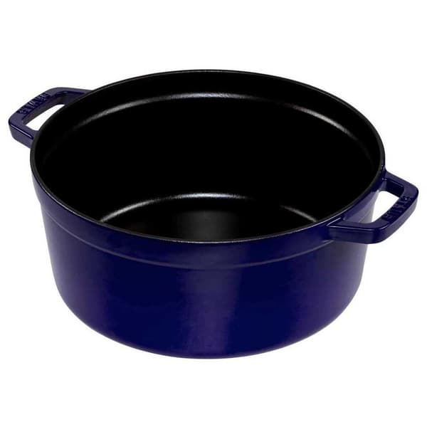 Staub Kattila Round Cocotte 26 Cm Sininen