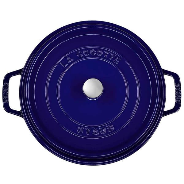 Staub Kattila Round Cocotte 26 Cm Sininen