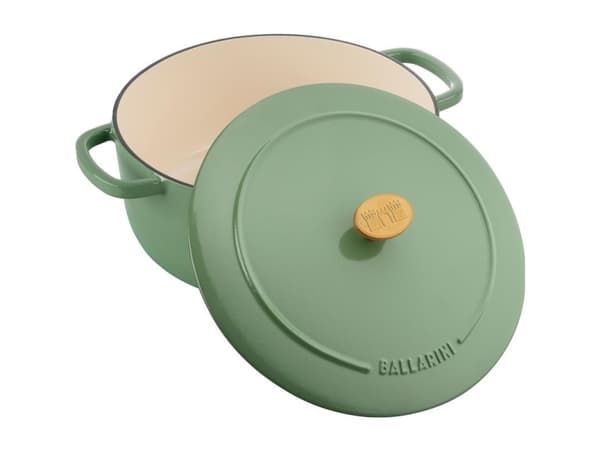 GJUTJÄRNSGRYTA BALLARINI BELLAMONTE 75003-577-0 - 5,5 LTR GRÖN