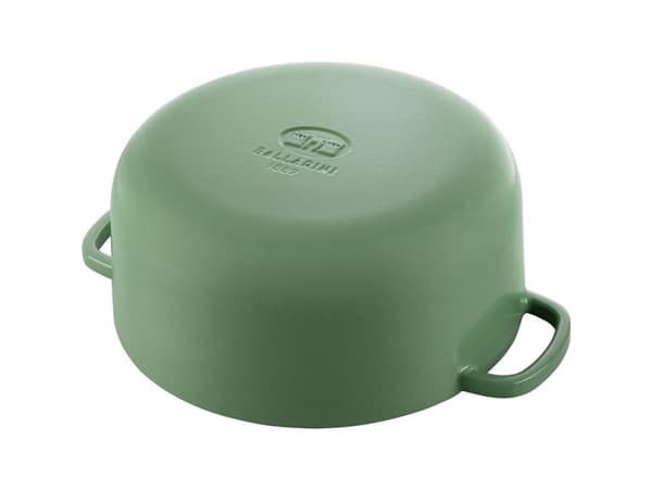 GJUTJÄRNSGRYTA BALLARINI BELLAMONTE 75003-577-0 - 5,5 LTR GRÖN