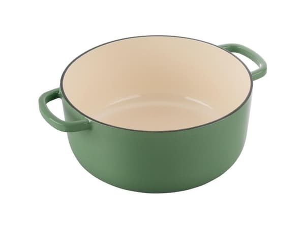 GJUTJÄRNSGRYTA BALLARINI BELLAMONTE 75003-577-0 - 5,5 LTR GRÖN