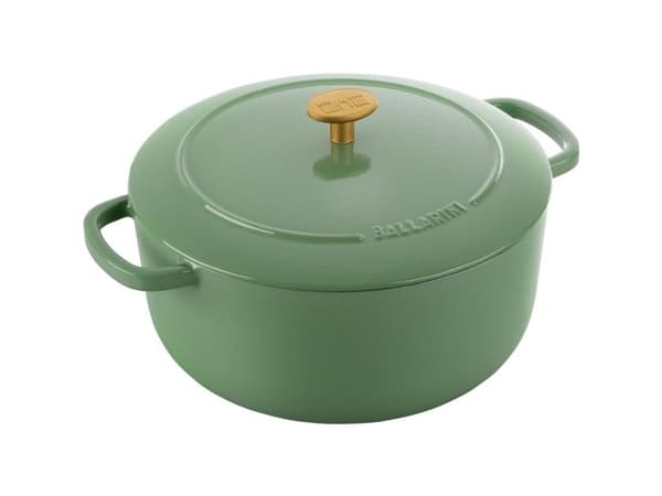 GJUTJÄRNSGRYTA BALLARINI BELLAMONTE 75003-577-0 - 5,5 LTR GRÖN