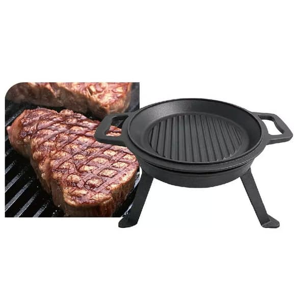 JAKTGJUTJ�RNSKITTA 5.0L MED GRILLPANA 2 I 1 KINGHOFF KH-1732