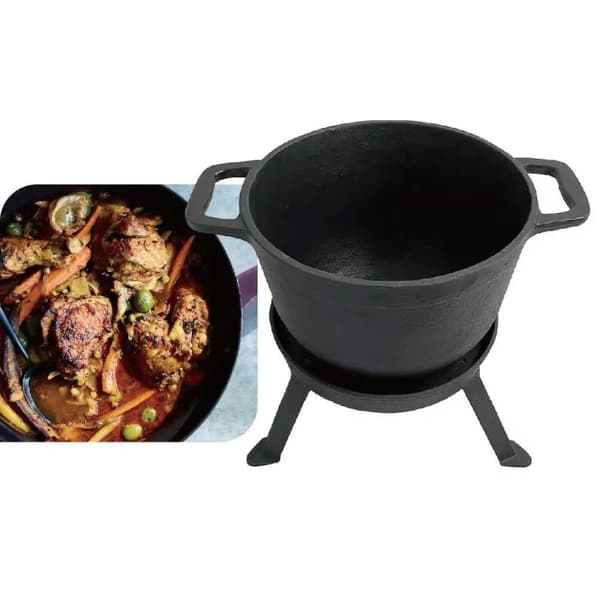 JAKTGJUTJ�RNSKITTA 5.0L MED GRILLPANA 2 I 1 KINGHOFF KH-1732