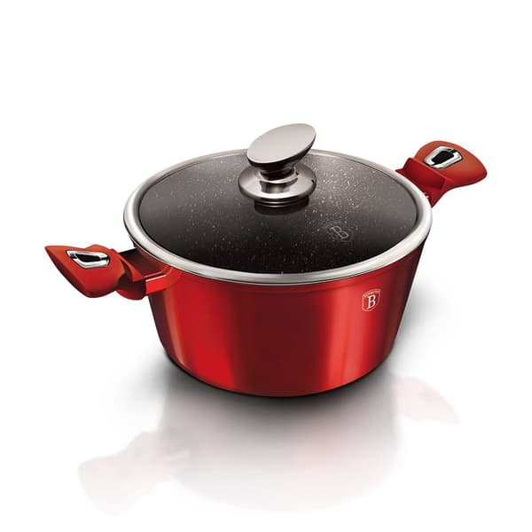 KRYCKSET 13 delar BERLINGER HAUS METALLIC LINE BURGUNDY BH-7030