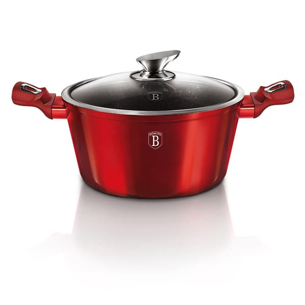 KRYCKSET 13 delar BERLINGER HAUS METALLIC LINE BURGUNDY BH-7030