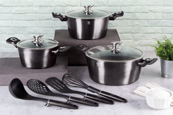BEL?GNINGSGRYDER S?T GRANITOWA 10 EL. BERLINGER HAUS Carbon Pro BH-6919