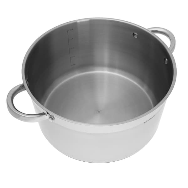 Gryde med låg 11,5l, Ø30cm, Klausberg stål