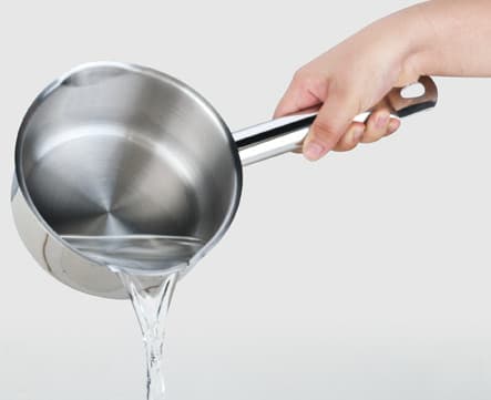 Kasserolle, stål Ø12 cm 0,5l Kinghoff
