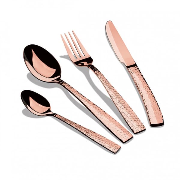 BESTÄCK 24 DELAR. BERLINGER HAUS BH-2617 ROSE GULD