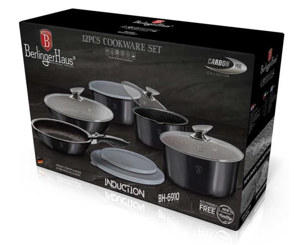 Click&Cook grydesæt Berlinger Haus BH-6910 CARBON PRO