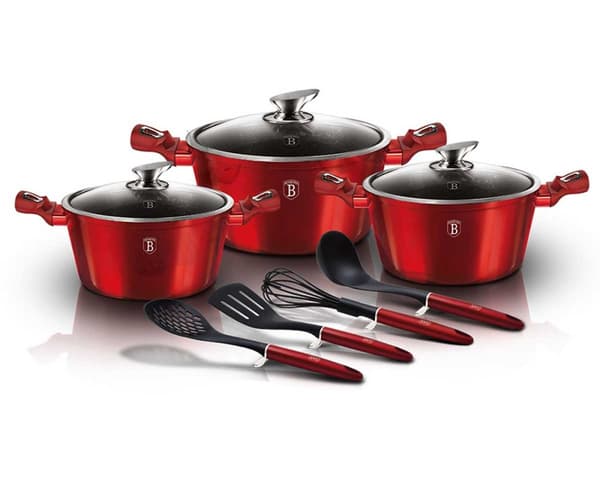 BERLINGERHAUS BH-6150 BURGUNDY KRYCKSET