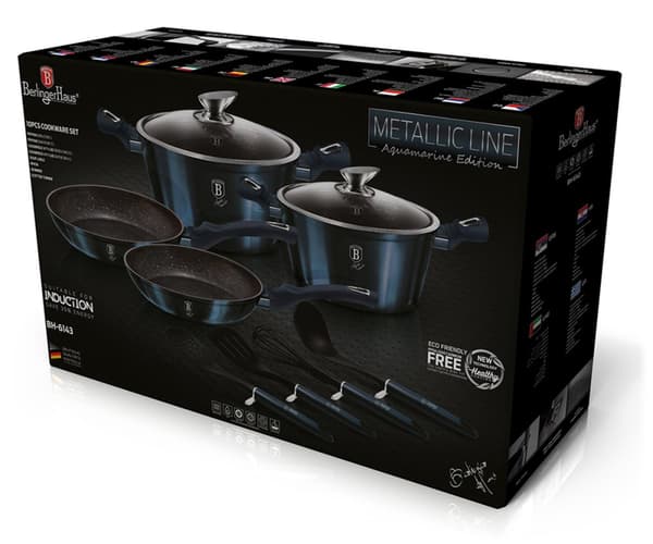 BERLINGER HAUS BH-6143 AKVAMARIN GRANIT KRYTA SET