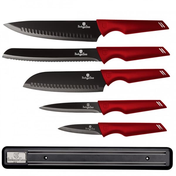 SET MED 5 KÖKSKNIVAR MED LÄMMA BERLINGER HAUS BH-2694