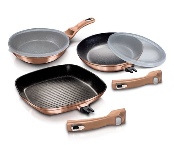 SET MED 3 BERLINGERHAUS BH-7038 GRANITPANOR