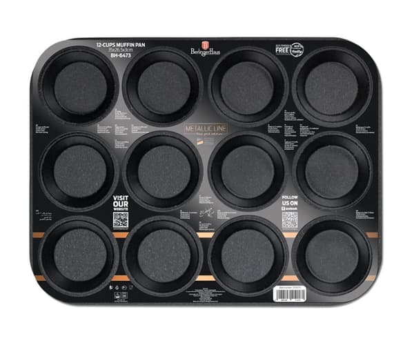 BAGEFORM TIL 12 MUFFINS BERLINGER HAUS BH-6473