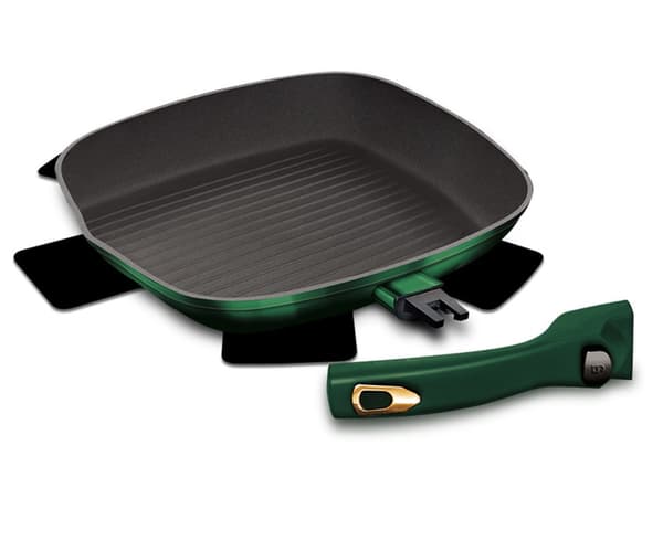 GRILLPANDE 28cm BERLINGER HAUS BH-6089 EMERALD