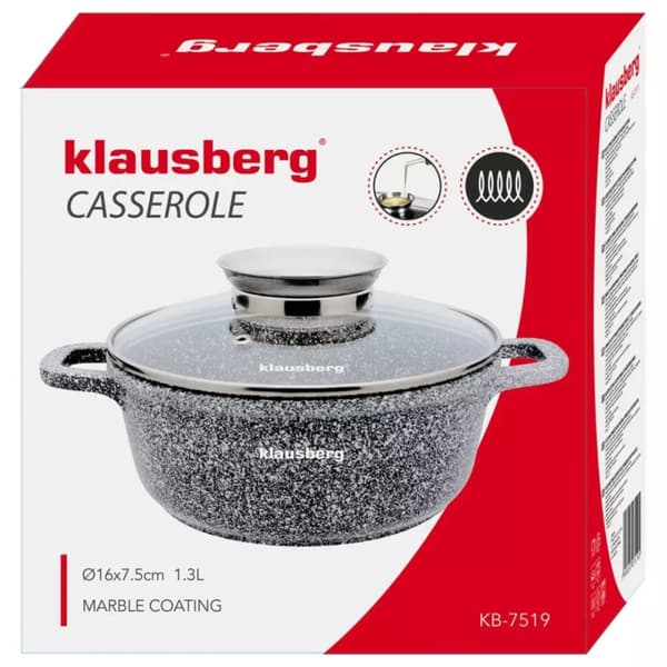 MARMORGRYDE 1,3L 16cm KLAUSBERG KB-7519