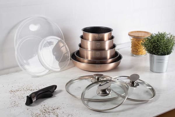 Sæt med Click&Cook Berlinger Haus BH-1591 granitgryder