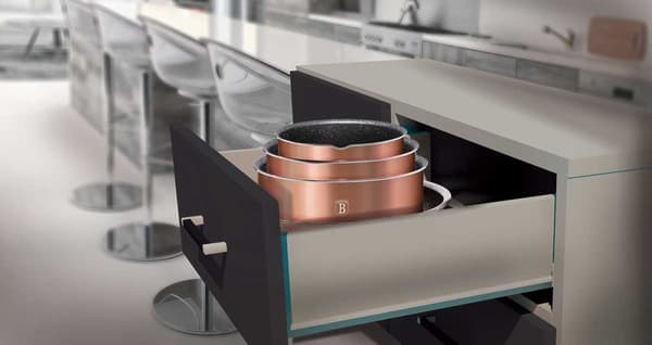 Sæt med Click&Cook Berlinger Haus BH-1591 granitgryder