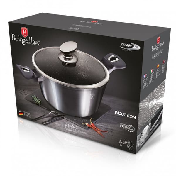 GRANITKRUTA 30cm BERLINGERHAUS BH-6924 CARBON PRO