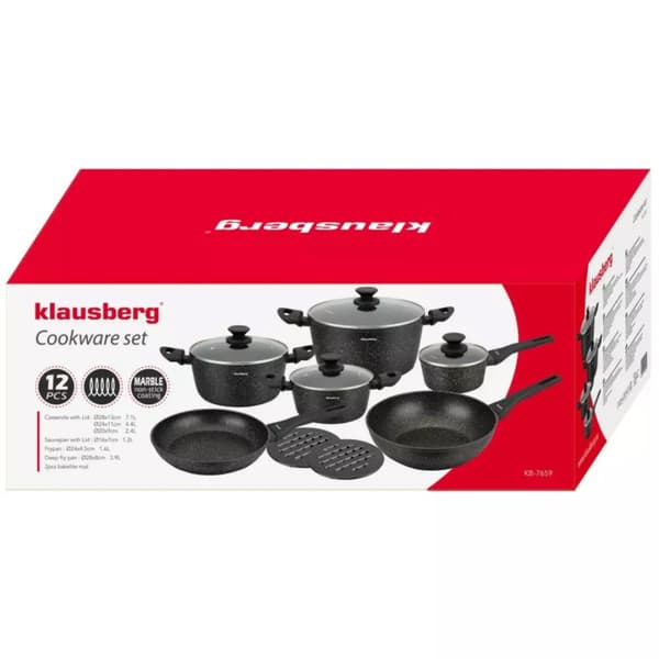 12 ELEMENTIN SARJA KLAUSBERG MARMORIRUUTUKSET KB-7659