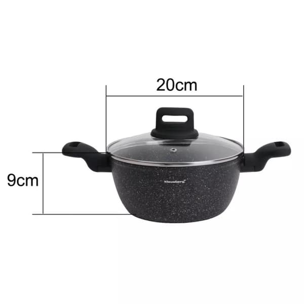 KLAUSBERG MARMORGRYDE 20cm 2,3L KB-7670