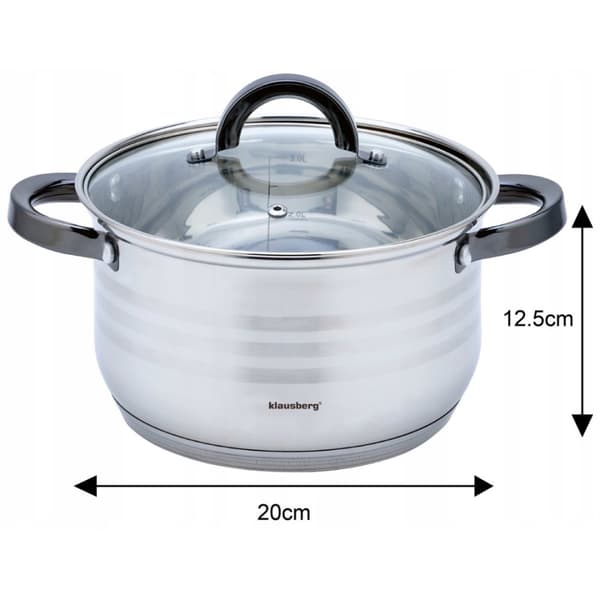 GRYTA SET 12 ELEMENT KLAUSBERG KB-7702