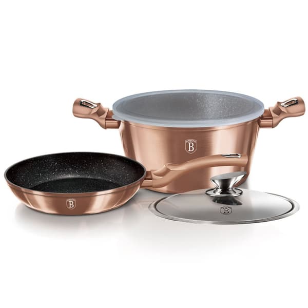 POT JA PANNA BERLINGER HAUS BH-6200 ROSE GOLD