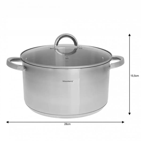 KANNELLINEN PUTKU 28cm KLAUSBERG KB-7128 9,5L