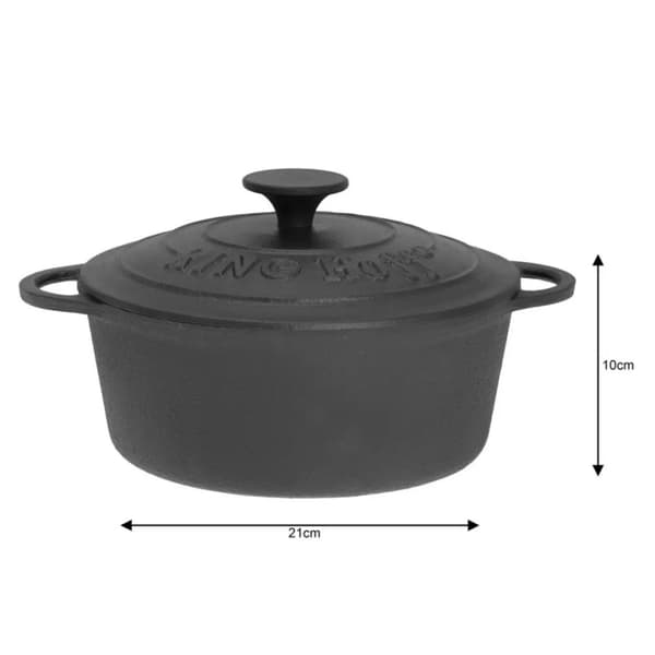 VALURAUTAINEN PUTKU 22cm 2,4L KINGHOFF KH-2253