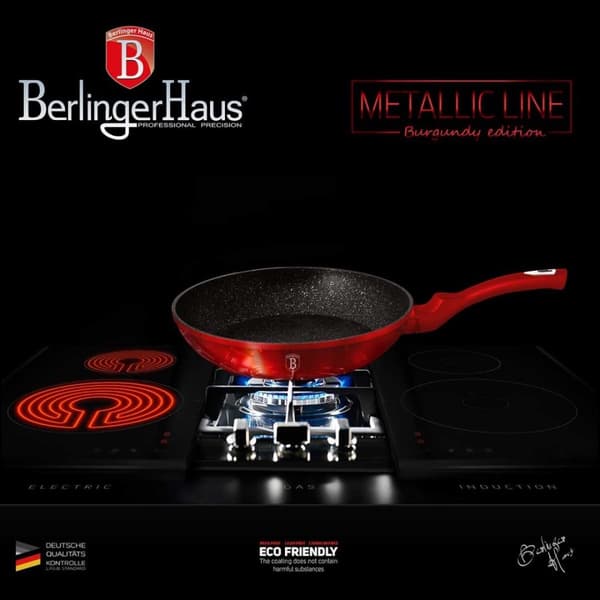 GRANIT STEGEPADE 20cm BERLINGER HAUS RED METALLIC LINE BH-1251