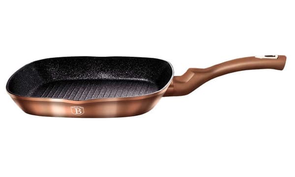 GRANIT GRILLPANA 28 cm BERLINGER HAUS ROSE GULD BH-1521