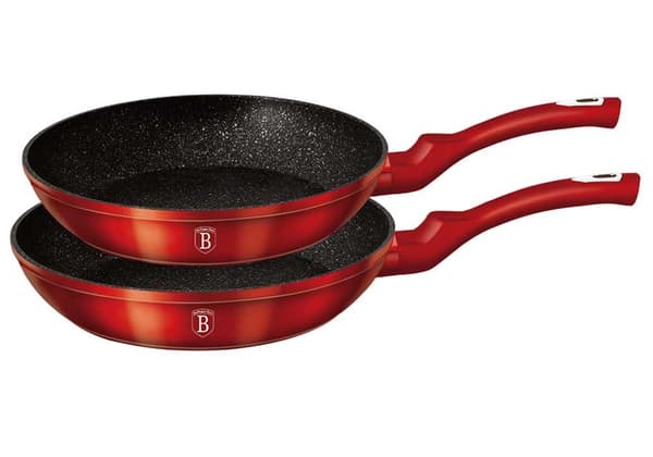 SET MED 2 BERLINGER HAUS BH-1612 BURGUNDY GRANIT PANOR