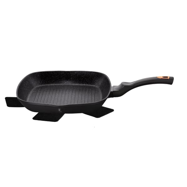 GRANIT GRILLPANA 28cm BERLINGER HAUS BLACK ROSE BH-1636