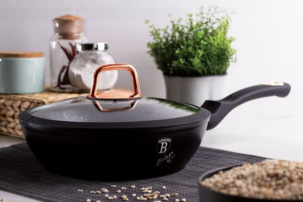 GRANIT STEGEPADE 24cm BERLINGER HAUS BLACK ROSE BH-1643