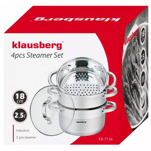 KLAUSBERG ÅNGKRYTA 4 ELEMENT. 18 cm KB-7136