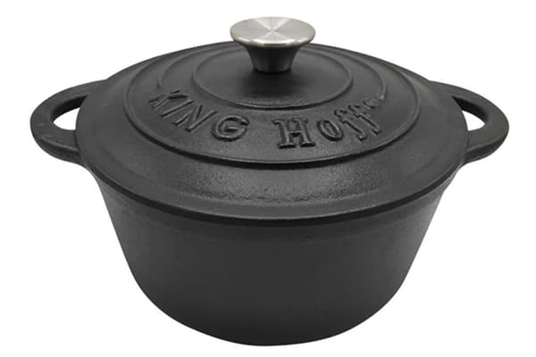 STØBEJERNSPRYDE 24cm 4L KINGHOFF KH-1476