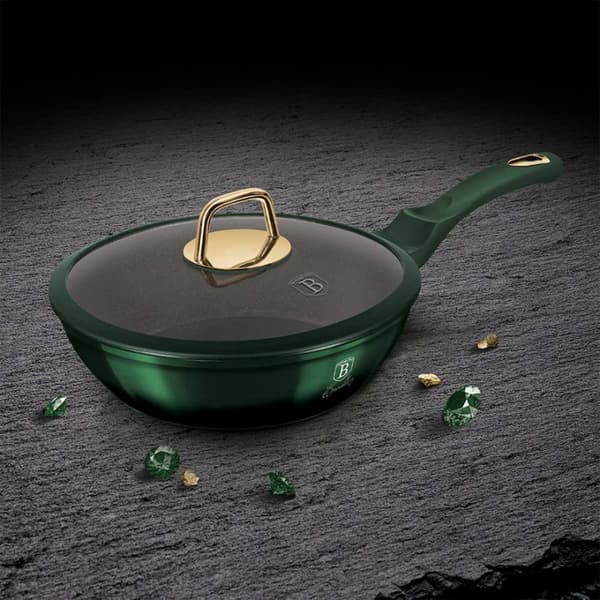 BERLINGER HAUS TITANIUM PAISTAIN 24cm BH-6049 EMERALD