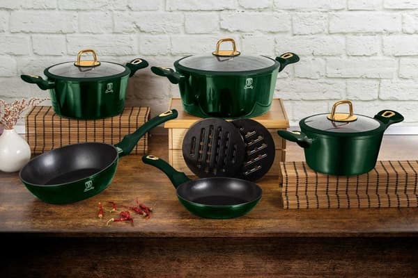 BERLINGER HAUS TITANIUM GRYDER 10 stk. BH-6065 EMERALD