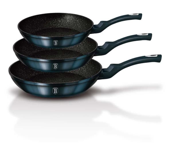 SET MED 3 GRANITPANOR 20/24/28CM BERLINGER HAUS AQUAMARINE BH-6177