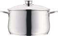 Miniatyrbilde 4 av 4: WMF 0734176040, 2 l, Rustfritt stål, Glass, Rustfritt stål, Keramisk, Gass, Halogen, Induksjon, Forseglet Plate, Rustfritt stål, Rustfritt stål