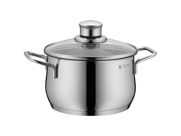 WMF 0734176040, 2 l, Rustfritt stål, Glass, Rustfritt stål, Keramisk, Gass, Halogen, Induksjon, Forseglet Plate, Rustfritt stål, Rustfritt stål