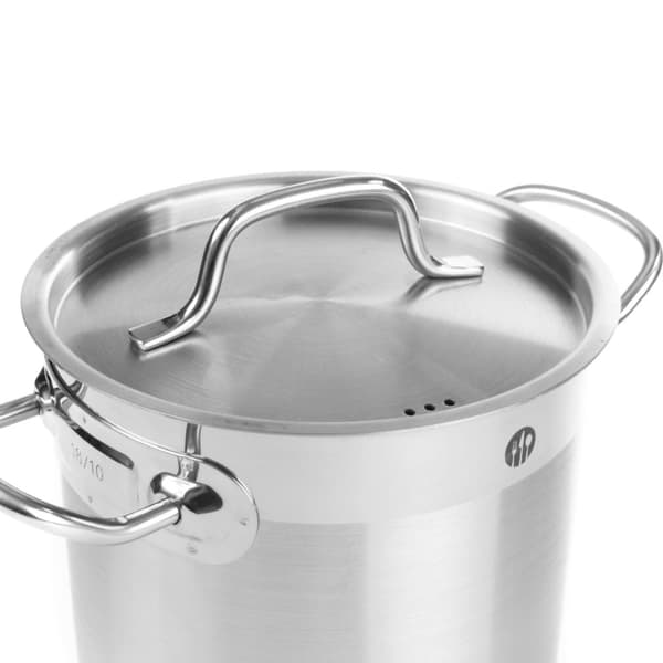 Profi Line låg gryta med lock, 4,8 l, diameter. 240 x 105 h - Hendi 830406