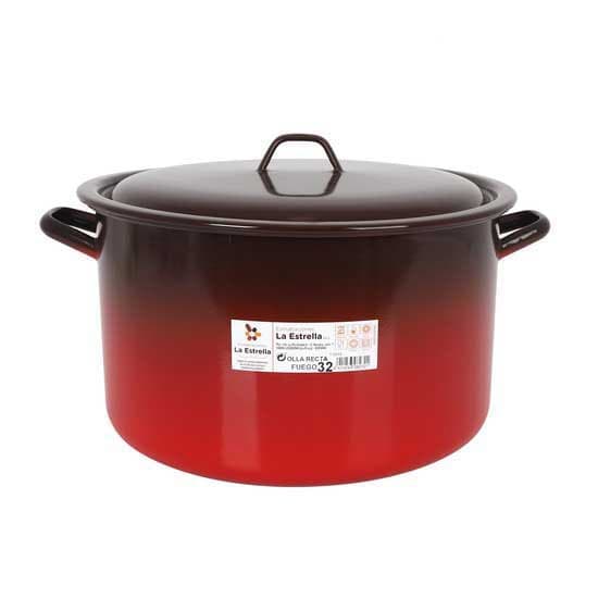 La Estrella Lige Gryde Med Låg Ild 14.8l 32 Cm