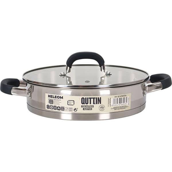 Quttin Låg Gryta 24 Cm/0.8 Mm/ Qheleom 2.2l