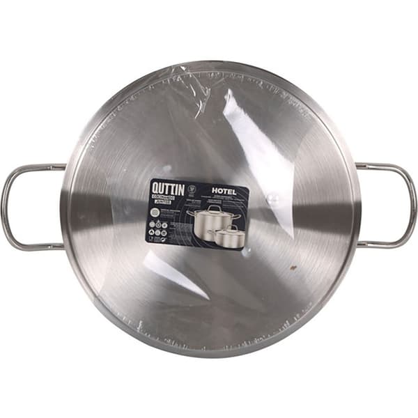 Quttin Låg Kastrull + Lock 26 Cm/0.8 Mm/ Qhotel 3.1l