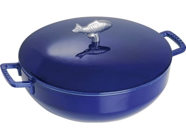 Staub Bouillabaisse pot, Single pan, Blå, Støpejern, 4,65 l, 1 stykker, 5,1 kg