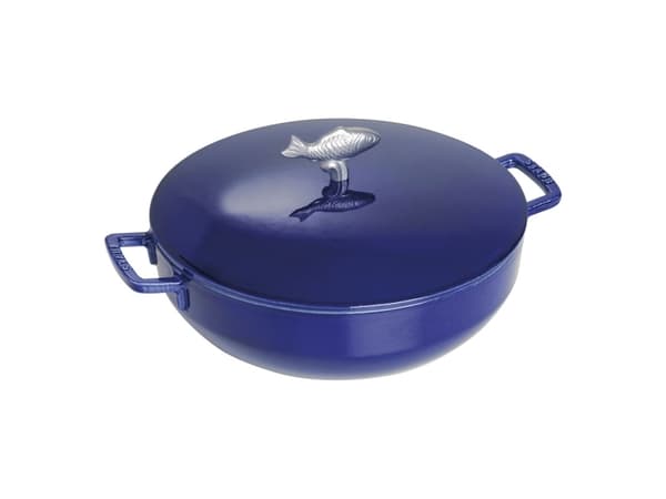 Staub Bouillabaisse pot, Single pan, Blå, Støpejern, 4,65 l, 1 stykker, 5,1 kg